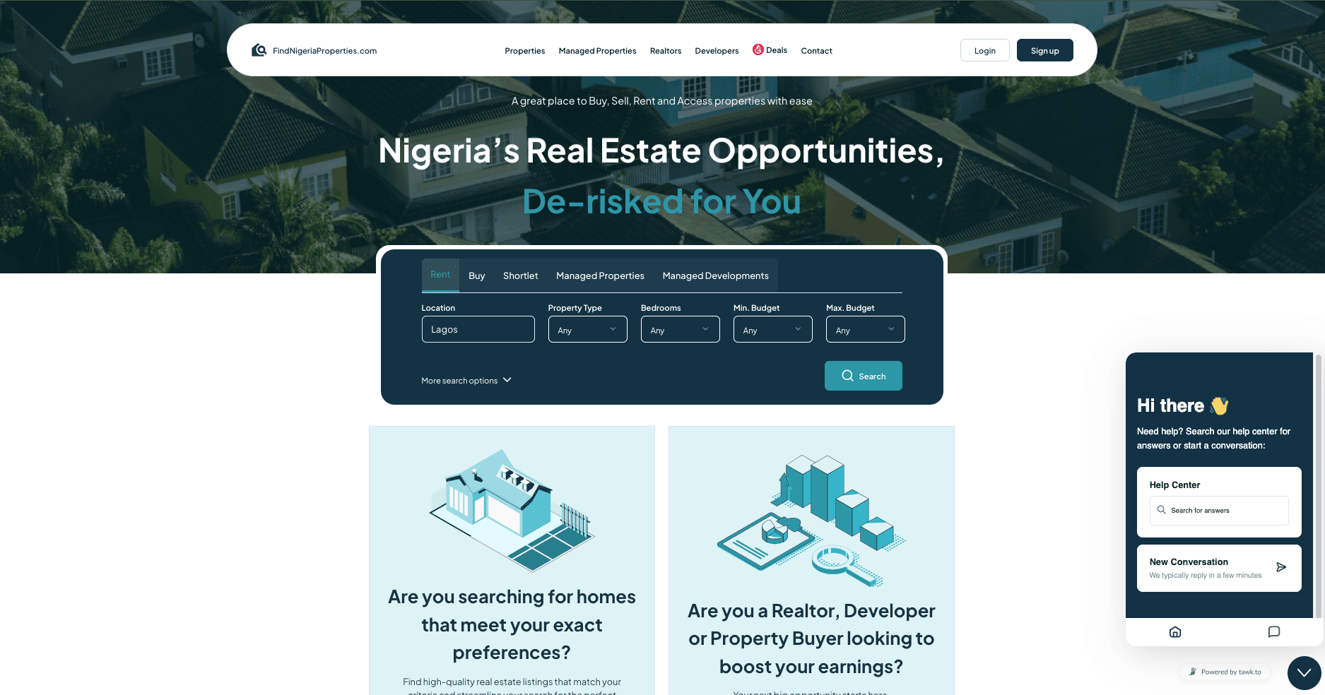 Find Nigerian Properties — Real Estate